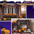 Riceshoot Metallic Tinsel Garland 131.23ft Black Orange Purple Retro Color by Deal US