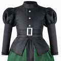 IKALI Women Gothic Witch Costume Black Halloween Hat Size 8-10 by Deal US