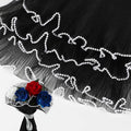 CCINEE 4.37 Yards Black Pearl Wrinkled Flower Wrapping Mesh Paper Wedding by Deal US