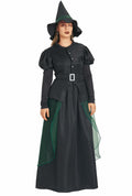 IKALI Women Gothic Witch Costume Black Halloween Hat Size 8-10 by Deal US