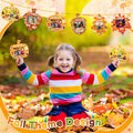 Memorywuu 36 Sets Thanksgiving DIY Crafts Kit Fall Photo Frames Pumpkin Leaf by Deal US