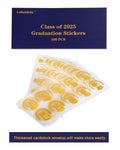 Lollutdotu 100PCS Graduation Stickers Class of 2025 Gold Foil Seals 1.6 inch by Deal US