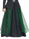 IKALI Women Gothic Witch Costume Black Halloween Hat Size 8-10 by Deal US