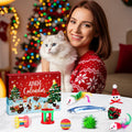 Frerdui Cat Advent Calendar 2025 24 Days Kitten Toys Feather Teaser Red by Deal US