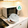 ICEICE Microwave Splatter Cover BPA-Free Vented Lid with Gloves Grey 1Pc by Deal US