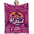 HEIFAM Retirement Blanket 60x80 for Women Nurse Friend 2025 by Deal US