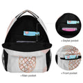 ALAZA Pineapple Marble Large Backpack Laptop School Bag Polyester by Deal US