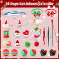 Frerdui Cat Advent Calendar 2025 24 Days Kitten Toys Feather Teaser Red by Deal US