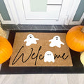 Yhliua Large Halloween Door Mat Stencil Ghost Template Reusable Craft Art by Deal US