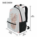 ALAZA Pineapple Marble Large Backpack Laptop School Bag Polyester by Deal US