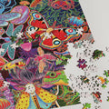 Graphinee 1000pcs Insects Garden Jigsaw Puzzle Colorful Family Game by Deal US
