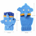 CNGYNI Toddler Cartoon Knitted Convertible Gloves Mittens Cover Sky Blue 1-3Y by Deal US