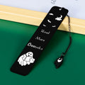FOOZDEEVAAQ Ghostface Gothic Valentines Dark Romance Alloy Steel Bookmarks by Deal US