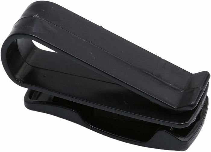 Black Glasses Holder Car Sun Visor Sunglasses Mount Ticket Card Clip 4 Pcs by Deal US