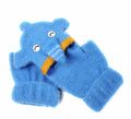 CNGYNI Toddler Cartoon Knitted Convertible Gloves Mittens Cover Sky Blue 1-3Y by Deal US