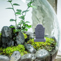 BESTOYARD Halloween Mini Tombstone Decorations 20Pcs Gray Resin 1.06x0.70x0.39in by Deal US