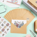 Motiskyy 50Sets Christmas Physical Therapy Thank You Cards w/ Envelopes Stickers by Deal US