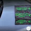 GW WUNDERGOODS Microfiber Towels Car Detail 1400 GSM Gray 20x24 by Deal US