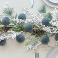 KI Store Velvet Christmas Balls Lux Gray 25pcs Flocked Xmas Tree Decor by Deal US