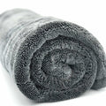 GW WUNDERGOODS Microfiber Towels Car Detail 1400 GSM Gray 20x24 by Deal US