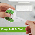 JWOWO Invisible Tape Refillable Dispenser Matte 3/4in x 650in 6 Pack by Deal US