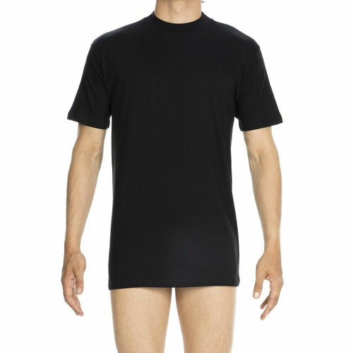 HOM Harro Black Crew Neck T Shirt Black Size XL by Deal US
