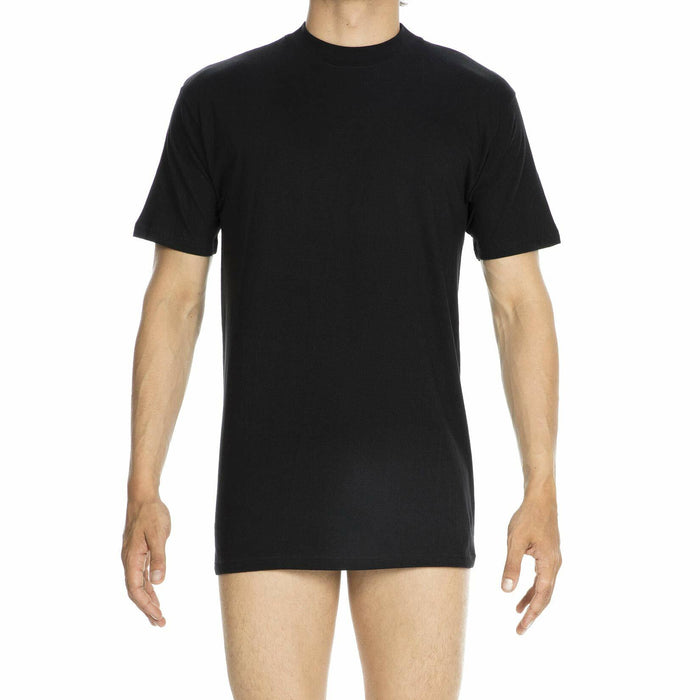HOM Harro Black Crew Neck T Shirt Black Size XL by Deal US