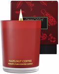 96NORTH Pure Hazelnut Coffee Soy Wax Candle 1-Wick Red Small-Medium by Deal US