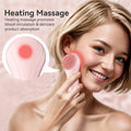 ZEXIYP Silicone Face Scrubber Electric Waterproof Brush 5 Strength Pink by Deal US