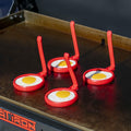 Char-Griller Flat Iron Griddle Egg Ring Outdoor Kitchen Accessory 4-Pack by Deal US