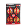 Char-Griller Flat Iron Griddle Egg Ring Outdoor Kitchen Accessory 4-Pack by Deal US