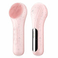 ZEXIYP Silicone Face Scrubber Electric Waterproof Brush 5 Strength Pink by Deal US