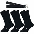 cs runsenisocks Baseball Softball Soccer Socks & Belt Set Red 3pcs+1belt Size L by Deal US