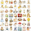 Gxizlba Cute Shark Stickers 50Pcs Vinyl Cartoon Ocean Animal Decals by Deal US