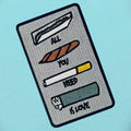 ZEGINs All You Need is Love Embroidered Patch Iron-On Sew-On Badge by Deal US