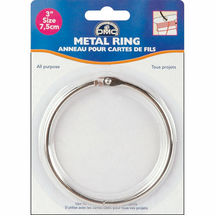 DMC Metal Ring 3 Inch 1 Pack by Deal US
