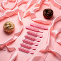 Galepromot 5Pcs Pink Volumizing Hair Root Clips Self-Grip Curlers DIY Styling by Deal US