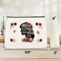 Soiceu Makeup Bag for Librarians Book Lovers Cosmetic Pouch Polychrome by Deal US