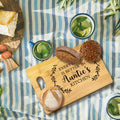 FONDCANYON Bamboo Cutting Board Kitchen Decor Brown Aunt Gift by Deal US