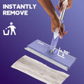 ciAmore ClicLak Sweeper Mop Clamp Clip Purple Compatible with Swiffer Pads by Deal US
