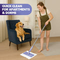 ciAmore ClicLak Sweeper Mop Clamp Clip Purple Compatible with Swiffer Pads by Deal US