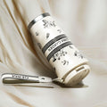 GERM 20oz Stainless Steel Tumbler Travel Mug Double Wall Leak Proof White by Deal US