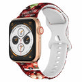 msausyr Christmas Silicone Sport Band Compatible Apple Watch 38-49mm D-22 by Deal US