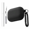 Brujula Silicone Case for AirPods Pro 3rd Gen 2025 Black Protective Cover