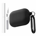 Brujula Silicone Case for AirPods Pro 3rd Gen 2025 Black Protective Cover by Deal US