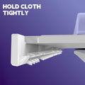 ciAmore ClicLak Sweeper Mop Clamp Clip Purple Compatible with Swiffer Pads by Deal US