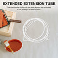 Generic Epoxy Nozzle Tube Extension Hose 196.85in Clear Dispenser Tool by Deal US