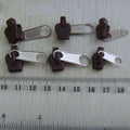 WsjiaboFux 6Pcs Black Zip Puller Zipper Repair Kit Replacement Fasteners by Deal US