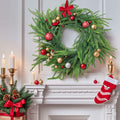 Belle Fleur 2 Pcs Real Touch Norfolk Pine Garland 6FT Green Artificial by Deal US