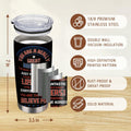 MoYueno 20 Oz Stainless Steel Dad Tumbler with Brush & Straw, 1 PCS Dad 1 by Deal US